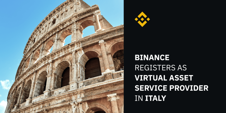 Chi nhánh Binance tại Ý được chấp thuận sau khi đáp ứng các quy định