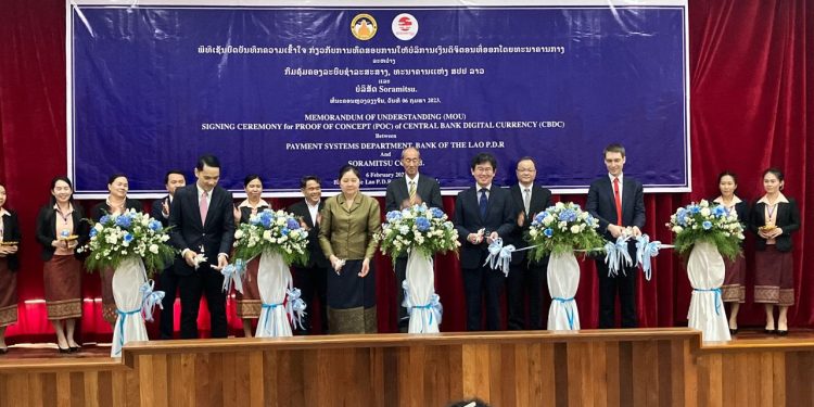 Lào ra mắt dự án CBDC với đối tác Nhật Bản