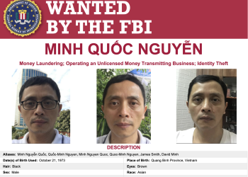 FBI phát lệnh truy nã một cá nhân người Việt liên quan đến máy trộn tiền mã hoá ChipMixer