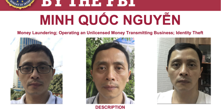 FBI phát lệnh truy nã một cá nhân người Việt liên quan đến máy trộn tiền mã hoá ChipMixer