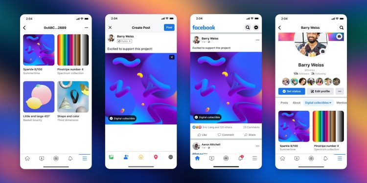 Meta loại bỏ tính năng NFT trên Facebook và Instagram