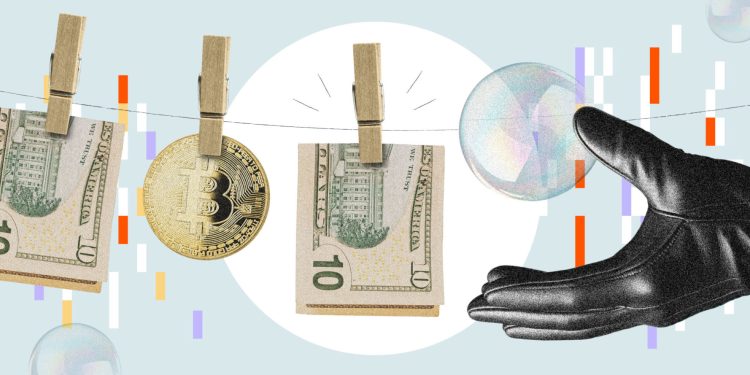 Rửa tiền thông qua tiền mã hoá giảm, nhưng chiến thuật rửa tiền đang thay đổi