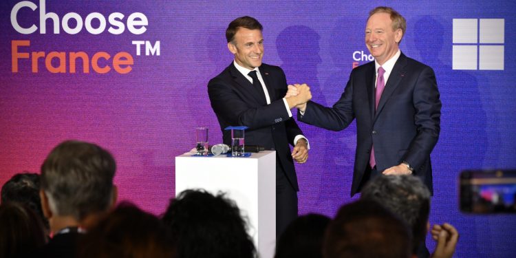 Microsoft rót 4 tỷ Euro vào ngành AI tại Pháp