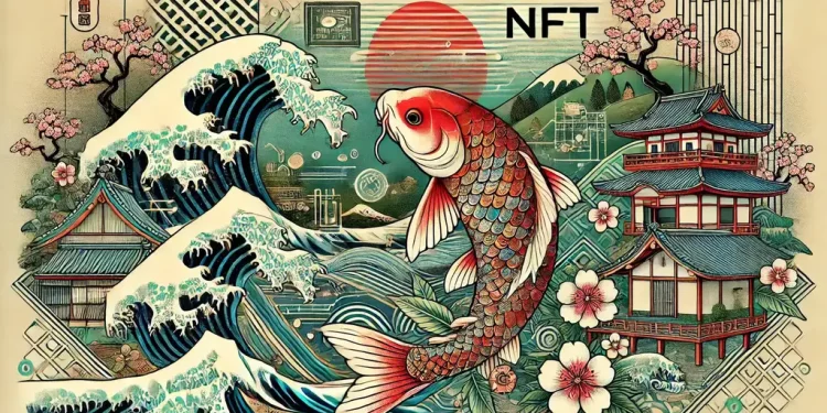 Nishikigoi NFT là tên của loài cá koi nổi tiếng