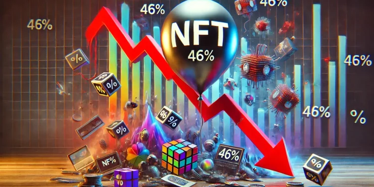 Thị trường NFT lao dốc giảm mạnh 46% trong tháng 6