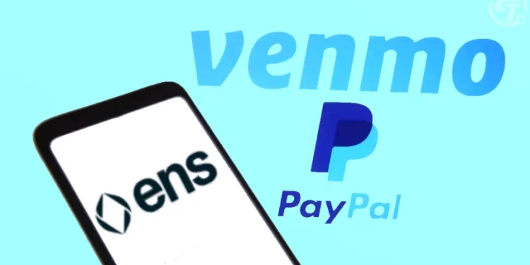 PayPal và Venmo tích hợp tên miền ENS