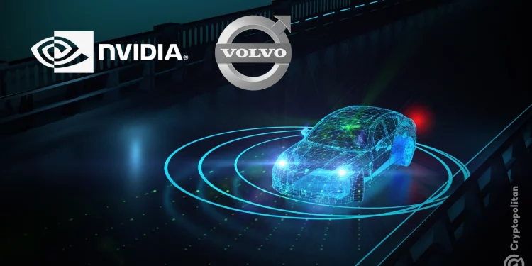 Volvo hợp tác Nvidia, thúc đẩy xe tự hành dựa trên AI