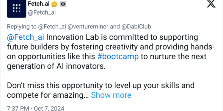 Fetch.ai hợp tác với Đại học Imperial ra mắt quỹ 10 triệu USD cho AI