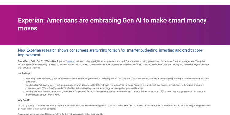 AI trở thành cố vấn tài chính cho giới trẻ Mỹ