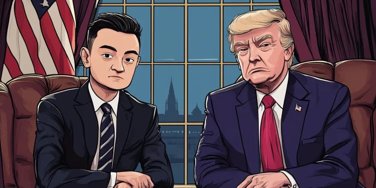 Justin Sun trở thành nhà đầu tư lớn nhất trong dự án tiền mã hóa của Trump