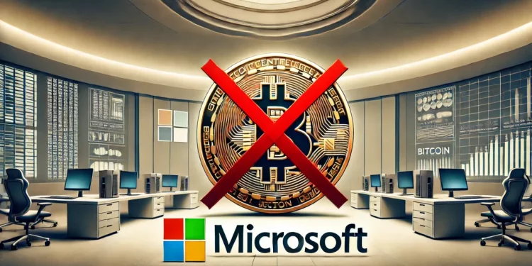 Cổ đông Microsoft bác bỏ đề xuất đầu tư vào Bitcoin