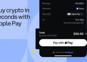 Coinbase tích hợp Apple Pay vào dịch vụ Onramp
