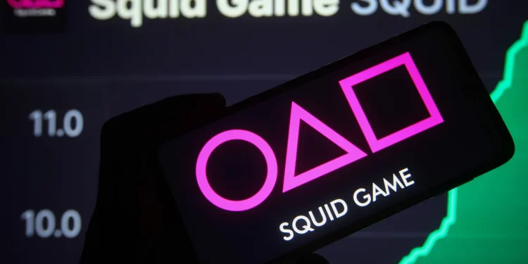 Cảnh báo lừa đảo tiền mã hóa liên quan đến Squid Game