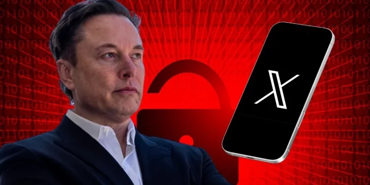 X bị tấn công mạng quy mô lớn