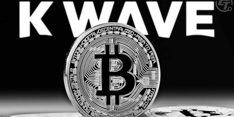 K Wave Media huy động 500 triệu USD xây dựng kho bạc Bitcoin