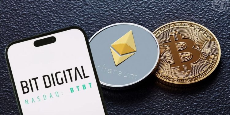 Bit Digital chuyển chiến lược kho bạc đầu tư mạnh vào Ether