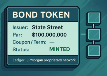 State Street gia nhập nền tảng nợ mã hóa của JPMorgan