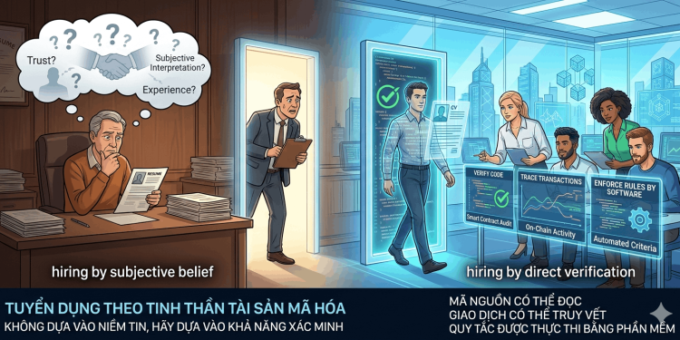 Tuyển dụng trong thị trường tài sản mã hoá cần phản ánh đúng tinh thần của lĩnh vực này